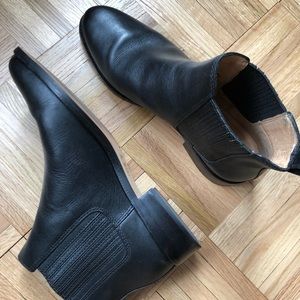 Chelsea Black Booties